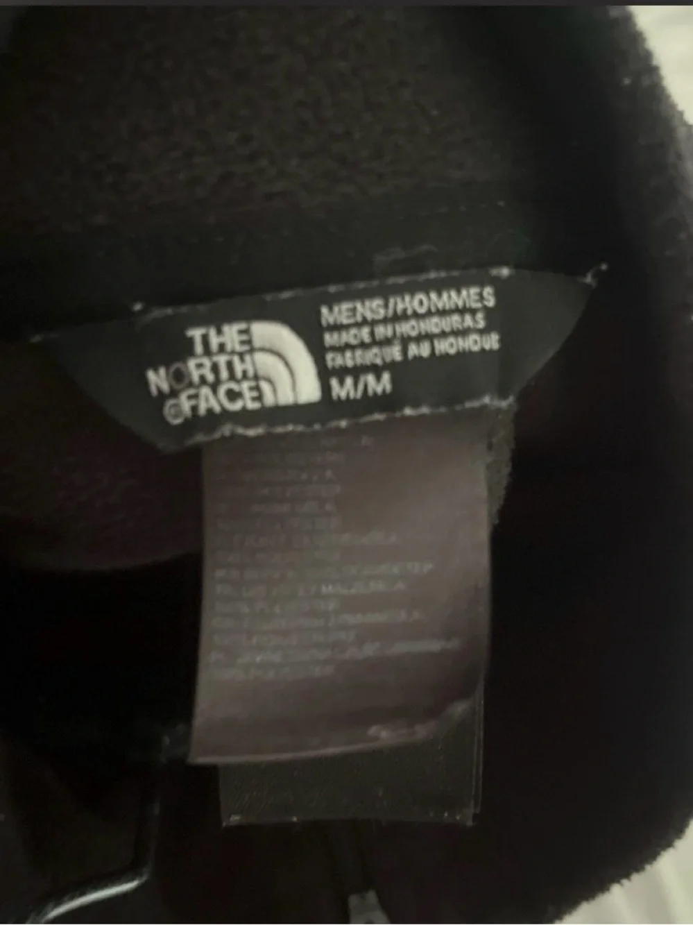 The North Face Black Half-Zip Fleece Pullover